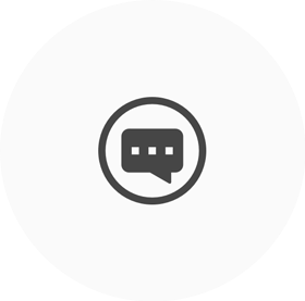 A chat/messenger icon